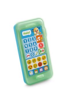 Fisher-Price Laugh&Learn. Uczcy smartfonik Szczeniaczka "Nagraj wiadomo" FPR18 Mattel