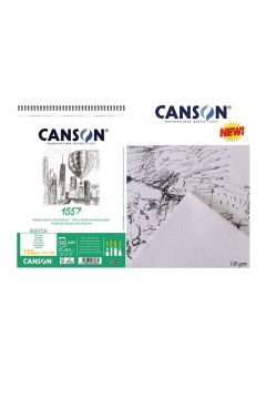 Canson Blok rysunkowy szkicownik A4/50 120g na spirali