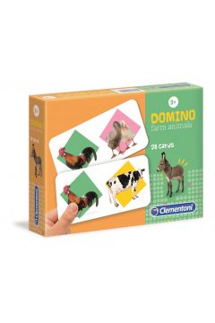 Domino Zwierzęta na farmie Clementoni